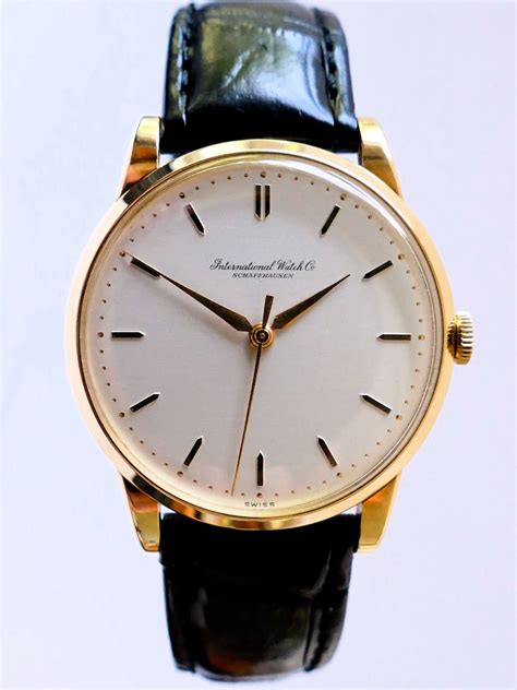 iwc classic 18k|iwc schaffhausen watches.